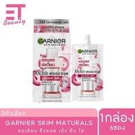 etbeauty  [ 1กล่อง ] GARNIER การ์นิเย่ ไบร์ท คอมพลีท 30X วิตามินซี บูสเตอร์ เซรั่ม แบบซอง