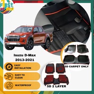 Isuzu D-Max 2013-2021 5D Carpet Car Mat Floor Mat OEM Carpet Car Floormat