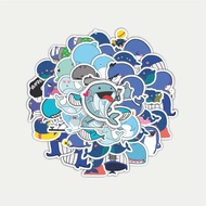 Whale Animal Sticker Pack | TUMBLR Sticker | LAPTOP Stickers for Suitcases and Helmets