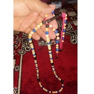 tasbih marjan merah dan biru ikatan tijani saiz 8mm