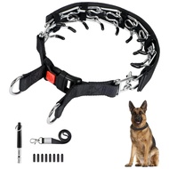 Kolar Cekik Untuk Anjing, Kolar Anjing Berpenutup Reflektif, Kolar Latihan Anjing Boleh Laras Dengan