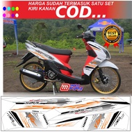 Sticker striping mio soul custom sticker minimalist mio soul decal soul