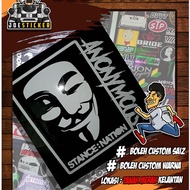 anonymous (vendetta) stancenation saiz 4x7 inci