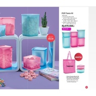 Tupperware pop fiesta - Eid cake container - biscuit container