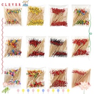 CLEVER Cocktail Fork, Wooden Picnic Party Supplies Bamboo Pick,  Disposable Cocktail Pick Picnic Wed