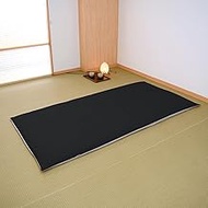 Merry Night FM634501-01 Futon Cover, Black, Semi-Double Long, Approx. 49.2 x 84.6 inches (125 x 215 