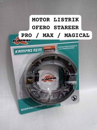 KAMPAS REM BELAKANG MOTOR LISTRIK OFERO STAREER PRO/ MAX/ MAGICAL