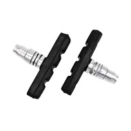 V Brake Pad Sepeda 10 Pcs Set Karet Rem Kanvas Daya Cengkram Tinggi Anti Berisik Untuk Gunung City B