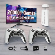 M15 4K TV Game Stick Console 64GB 20000 Retro Games, Wireless Gamepad