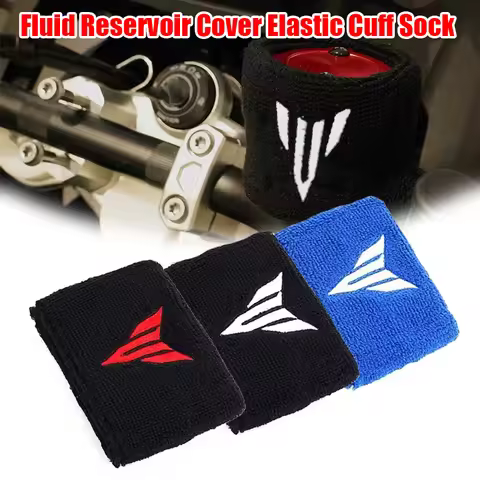 For YAMAHA MT07 MT09 TRACER9 /GT tracer9gt MT10 2023 Accessories Brake Fluid Reservoir Cover Elastic