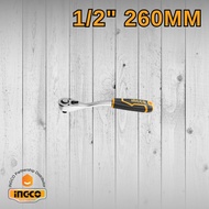 INGCO HRTH8412 1/2" Dr Ratchet Handle 72T Length 260mm