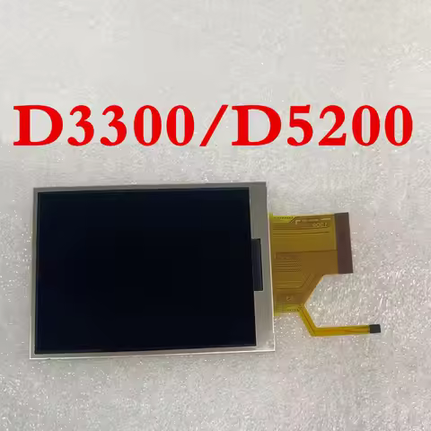 Gcell- LCD For Nikon D3300 D5200 Camera Display Screen New Original Repair Parts Camera Accessories 