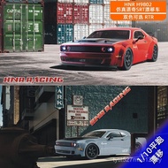 HNR Hongnuo H9802 1/10 Alat Kawalan Jauh Elektrik Flat Running Drift Simulasi Kereta Dodge SRT Pacua
