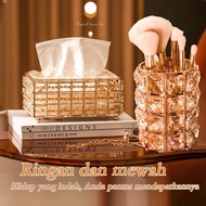 Crystal Tissue Box Nordic Tissue Box Gold Tissue Box Makeup Box Tissue Box/ Tissue Box