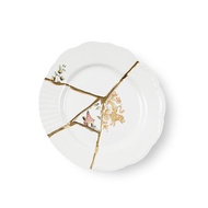 Seletti｜金色裂紋造型餐盤