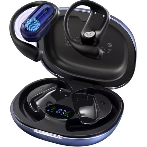 TWS 3-in-1 AI Translator Earbuds 144 Languages Noise Cancelling Bluetooth 5.4 Headset Instant Transl