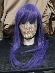 【COS假髮】二手 紫色 辮子 50cm中長髮 fate fgo 小櫻 間桐櫻可用 cosplay
