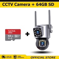 FNKvision กล้องวงจรปิด360 wifi XiaoMI ล้องวงจรปิดดูผ่านมือถือ V380 Pro กล้องวงจรไรสาย5g มนุษย์ตรวจจับ มีอินฟาเรดมองเห็นภาพชัดในที่มืด 4K Outdoor Solar CCTV Camera ชุด มาพร้อมกล้องคู่