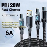 KY85 1M/2MType C to Type C Cable Fast Charging Data Cord LED Display for xiaomi 15T 15TPro 14T 14TPr
