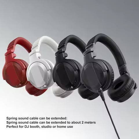 Headphone Cable Anti Interference Wear Resistant Headphone Extension Cable for DJ HDJ CUE1 HDJ CUE1B