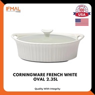 Corningware French White Oval Casserole 1.4L | | Made in