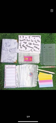 BUDGETING PLANNER BINDER A6 BINDER KEUANGAN