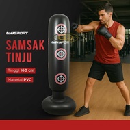 TaffSPORT Vertical Punching Bag Inflatable Punching Bag Pole 160cm - DS0097