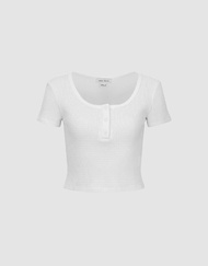 URBAN REVIVO Womens Casual Short Sleeve Lightweight Basic Crew Neck T-Shirt Blouse For women 2024