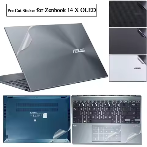 Anti Scratch Vinyl Sticker Skin for ASUS Zenbook 14X OLED 2022 UX5401ZA ux5401Z UX5400E UM5401 UX540