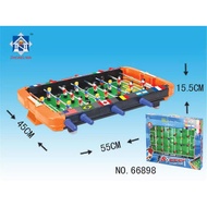 Foosball table toy set, soccer table with stainless steel control lever 66898 size 55x45x9cm soccer 