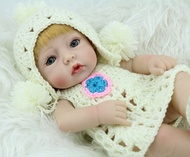 PRIVASI AMAN!!! Boneka Silikon 10 Inch Mini Baby Reborn Girl Full Body