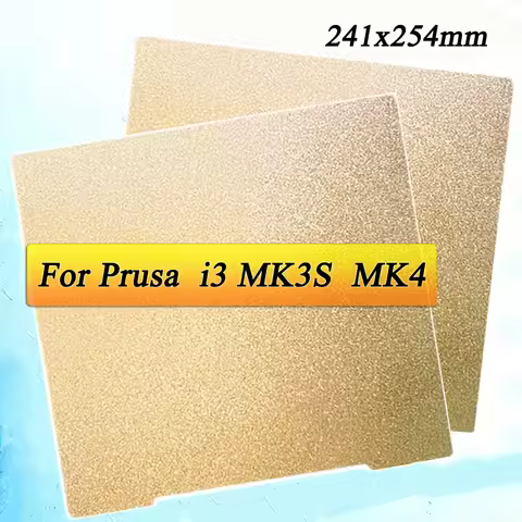 PEI Sheet MK4 MK3S Bed Plate Double Sided PEI Powder Coated Spring Steel Build Plate PEI Sheet for P