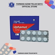 UPHAMOL PARACETAMOL 650MG
