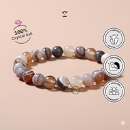 Zupazupazuuu | Gray Persian Gulf Agate - Bracelet - Bracelet - Increase Positive Energy Original Cry