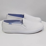 PROMO original 2024 Keds （free two pairs of socks ）Leather WH48600 classic women shoes white shoes fashion casual comfortable