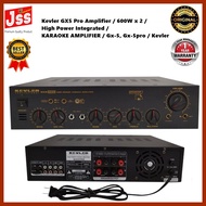 JSS Kevler GX5 Pro Amplifier / 600W x 2 /High Power Integrated / KARAOKE AMPLIFIER / Gx-5 Gx-5pro / 