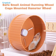 CRY  Hamster Wheel Silent Hamster Running Wheel Easy to Install Small Animal Exercise Wheel Cage Accessories