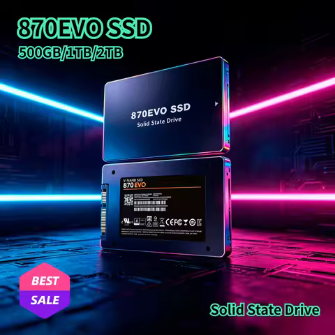 Quality Solid State Drive SSD 870EVO Built in Hard Drive SATA3 2.5-inch Suitable for Solid State Dri