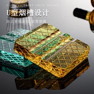 K9 Crystal Cigar Ashtray Premium Club Crystal Ornaments High-End Luxury Ashtray Gift Box Gift Giving