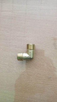 Nepel L Double Drat Luar 16mm(3/8"),Buat Sambungan Pipa Kompresor dr kompresor ke tabung.