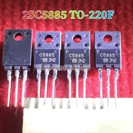5pcs 2SC5885 TO-220F C5885 TO220F 3A/1500V Power Transistors New