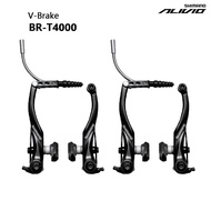 Shimano ALIVIO T4000 T422 DEORE T610 V-Brake Caliper Brake Bikes Parts Front And Rear Set Brake For MTB Mountain Folding Bike City Recreational Bicycle Brake Caliper