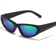 Steampunk Goggle Sunglasses Cyber Punk Sun Glasses Vintage Shades Futuristic Eyewear Lady Rideing Ey