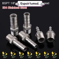 IESPOIR1UM 1Pcs Pipe Joint, Male Thread BSPT Hose Connector, Durable 1/8" 3/8" 1/2" 1/4" 6mm To 12mm