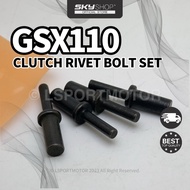 SUZUKI GSX110 CLUTCH RIVET BOLT SET (1SET) RIVET CLUTCH HOUSING GSX 110 (S)