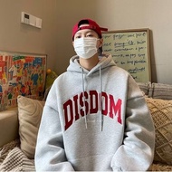 【M-8XL Hoodies】Men Oversized Hoodie Loose American style simple letters Print Couple Hoodies