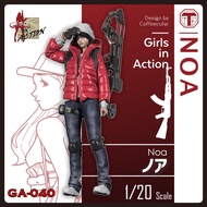 ** Ready Stock * Tori (ZLPLA) GA-040 Noa 1/20 1/24 1/35 Female Soldier Series Resin GK Humanoid, Mod