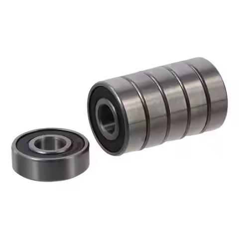 12x32x10 mm Deep Groove Ball Bearing Double Shielded Steel 6201-2RS Ball Bearings Miniature Ball Bea