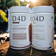 D4D + Nutrilavish + Chocolate & Vanilla Flavour + 750g + Dairy Free + Organic + Sugar Free