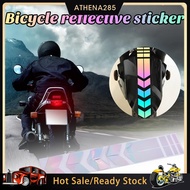 Motorcycle Frame Sticker Self-Adhesive Strong Stickiness Waterproof Motorcycle Bicycle Safety Reflective Decal Tape